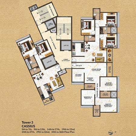 Floor Plan Phase 3 - 4