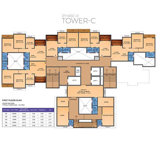 Floor Plan Phase 3 - 4